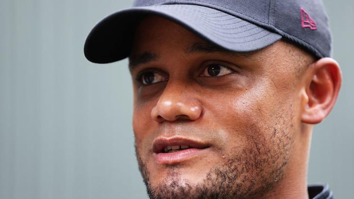 Burnley manager Vincent Kompany